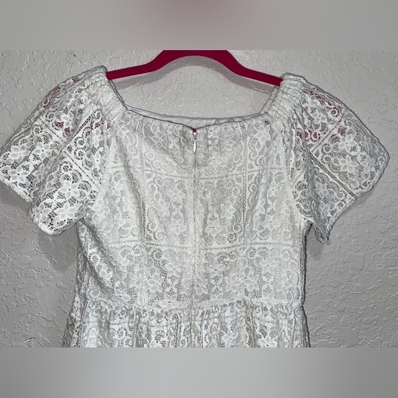Mossimo White Lace Dress - Picture 4 of 11